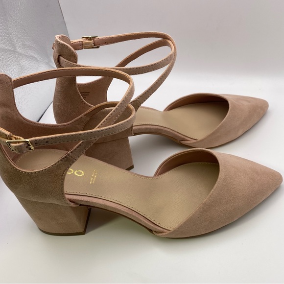 Aldo Brookshear Women's Block Heels Light Pink Size 8.5 - Picture 13 of 16